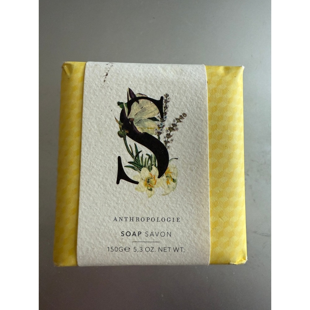 Anthropologie Garden Stories Fresh Cut Bouquet Scented Soap Savon 5.3 oz